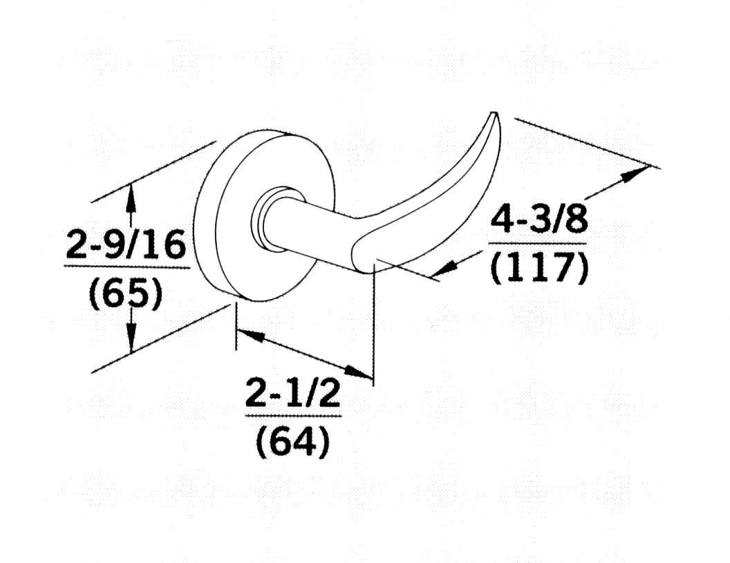 B Rose Technical Drawing